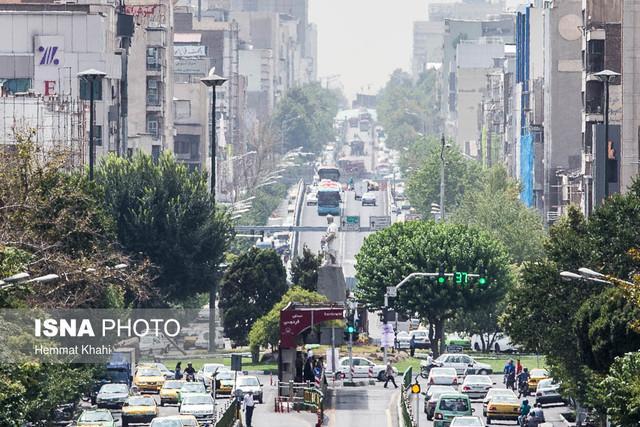 افزایش موقتی غلظت ذرات معلق در تهران افزایش موقتی غلظت ذرات معلق در تهران