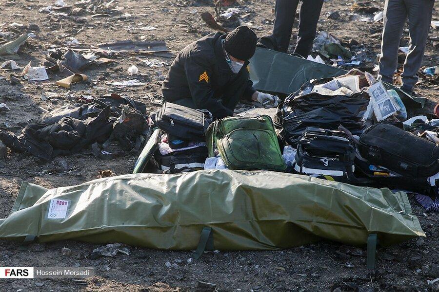 تحویل 150 پیکر به خانواده های قربانیان سقوط هواپیمای اوکراینی