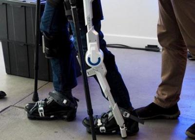 راه رفتن با ربات اسکلتی ایرانی برای معلولان راحت تر می گردد