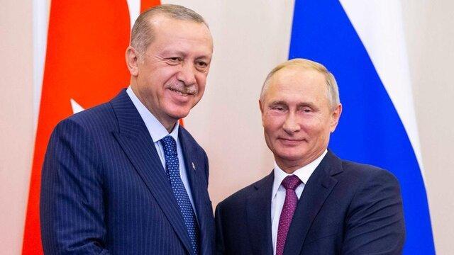 پیام تبریک اردوغان به پوتین پیغام تبریک اردوغان به پوتین
