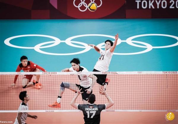والیبال ژاپن جای ایران در صدر جدول را گرفت