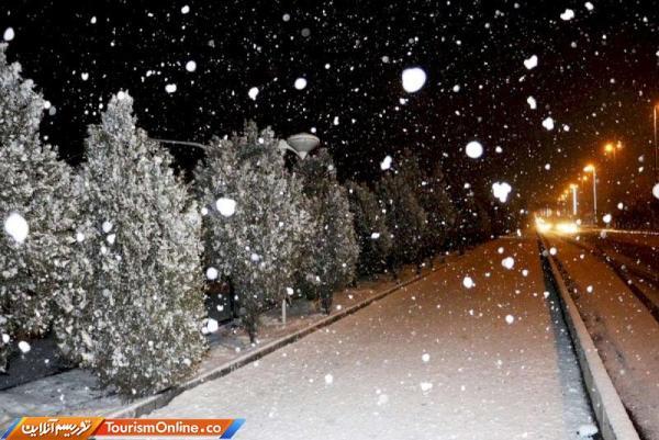 بارش برف و باران در 19 استان